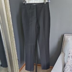 NWT WHBM ELLIE Slim Black Dress Pants Sz 2 Long